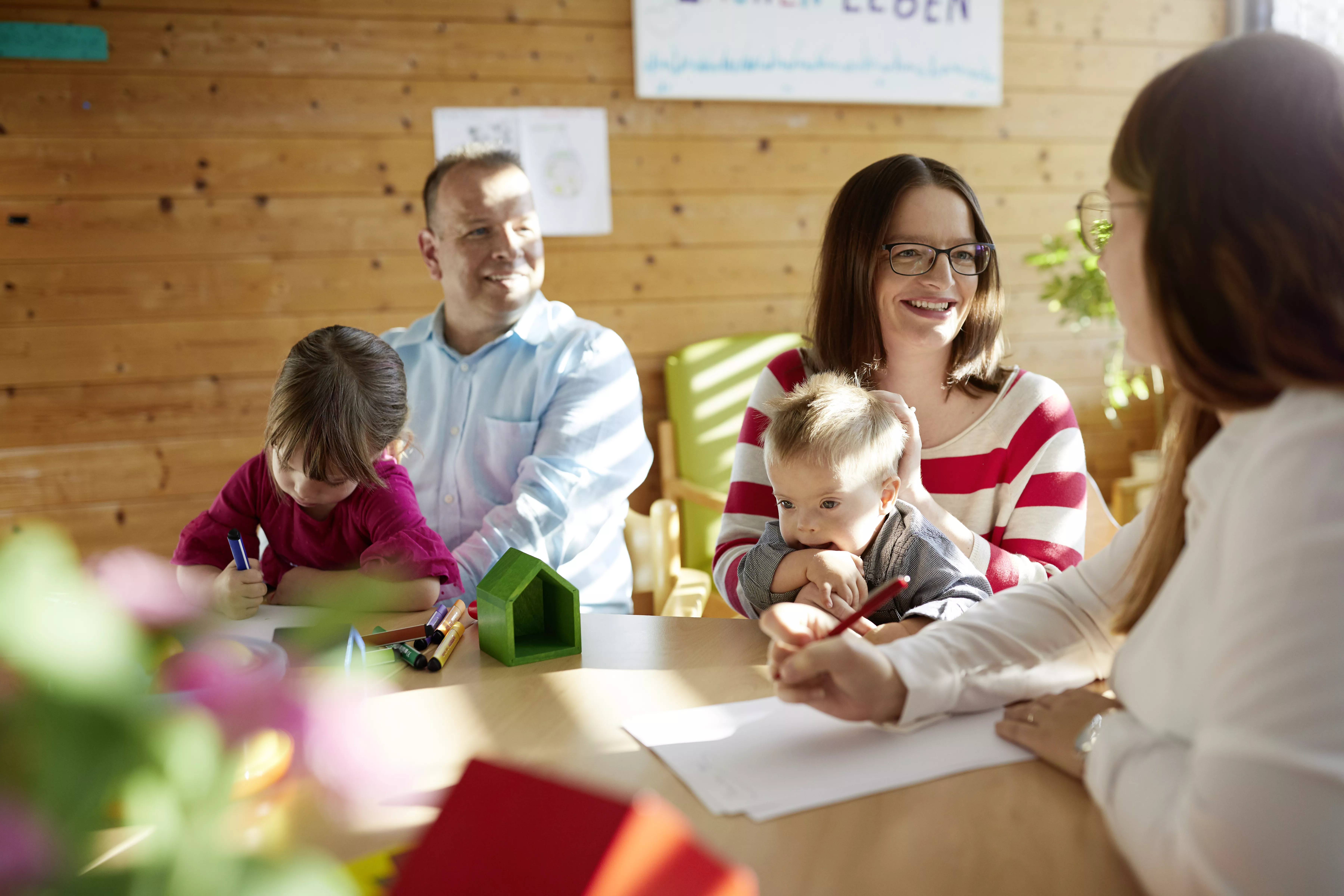Beratungsgespräch Familienentlastender Dienst und Schulbegleitung