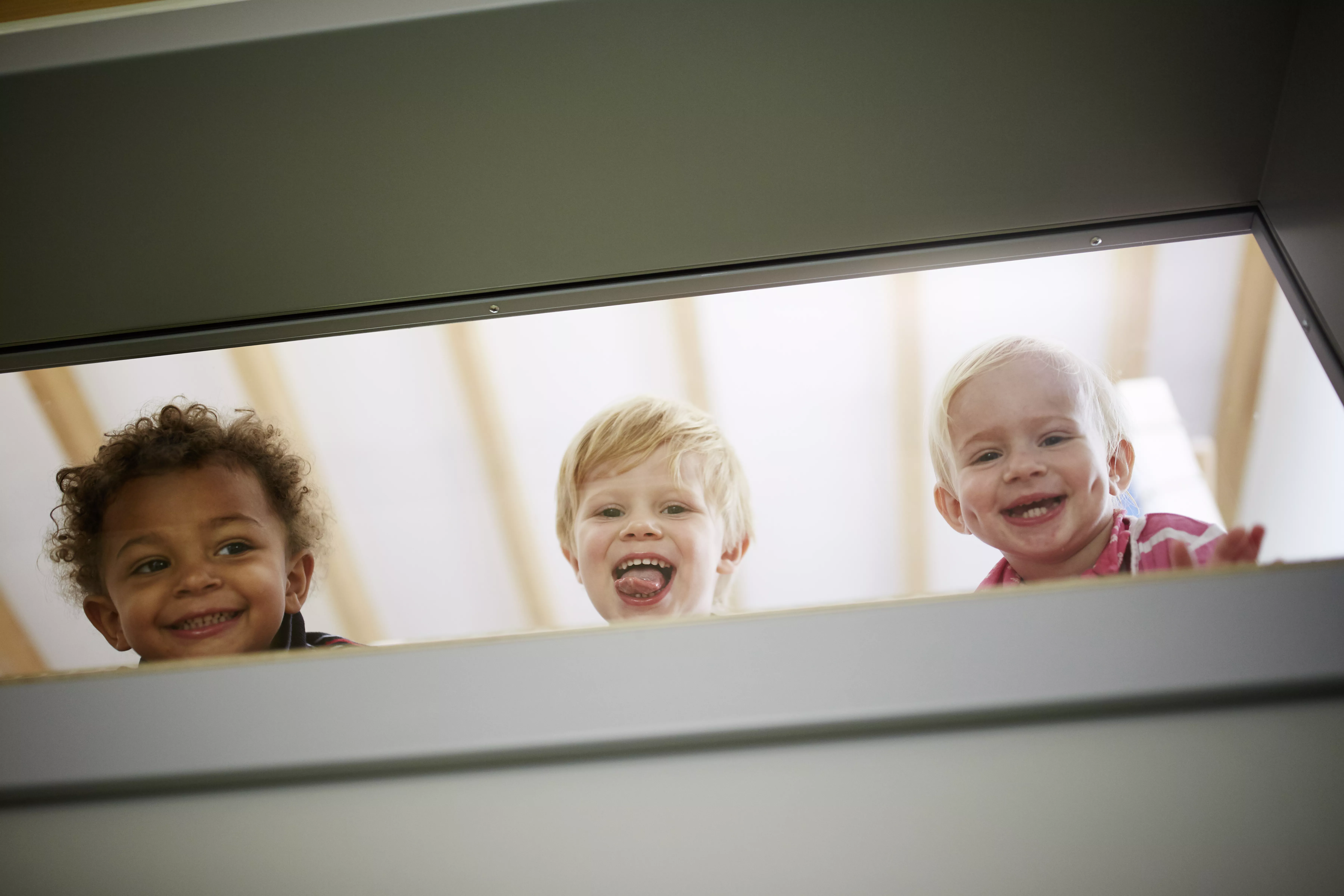 Kinder der Integrative Kindertagesstätte "Einstein"